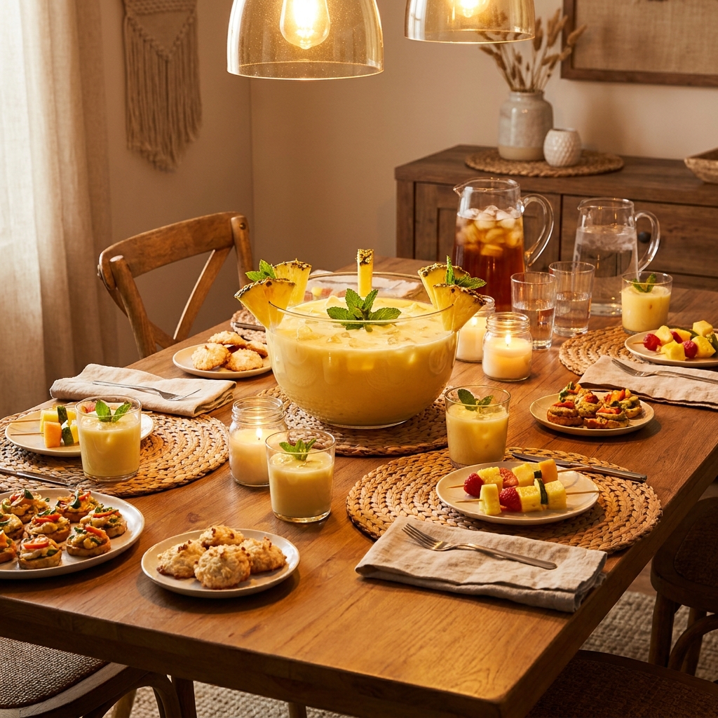 Pineapple Coconut Punch Recipe: A Tropical Refreshment 2026 15 Pineapple Coconut Punch Recipe