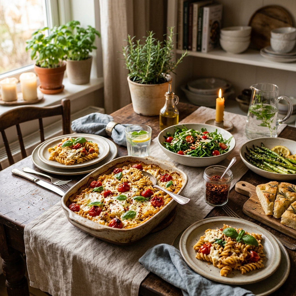 Viral Baked Feta Pasta Recipe: The Ultimate Creamy Dinner 2026 15 Viral Baked Feta Pasta Recipe