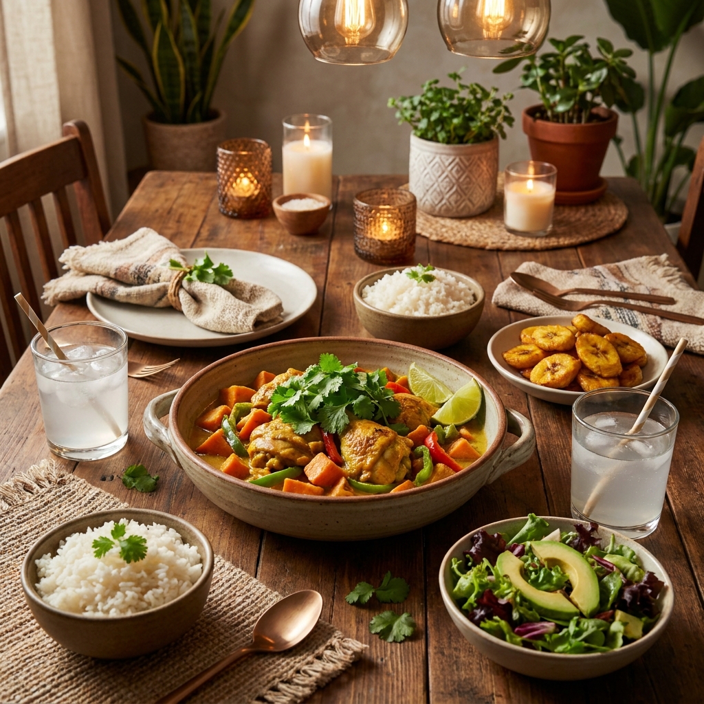 caribbean curry bowl homemade recipe