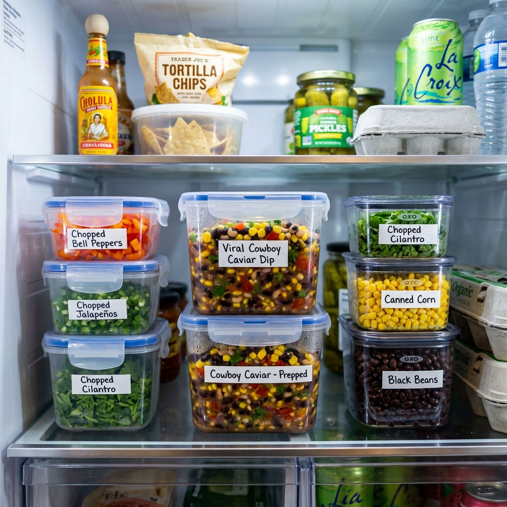 Viral Cowboy Caviar Dip Recipe: Fresh and Easy Appetizer 2026 16 Viral Cowboy Caviar Dip Recipe