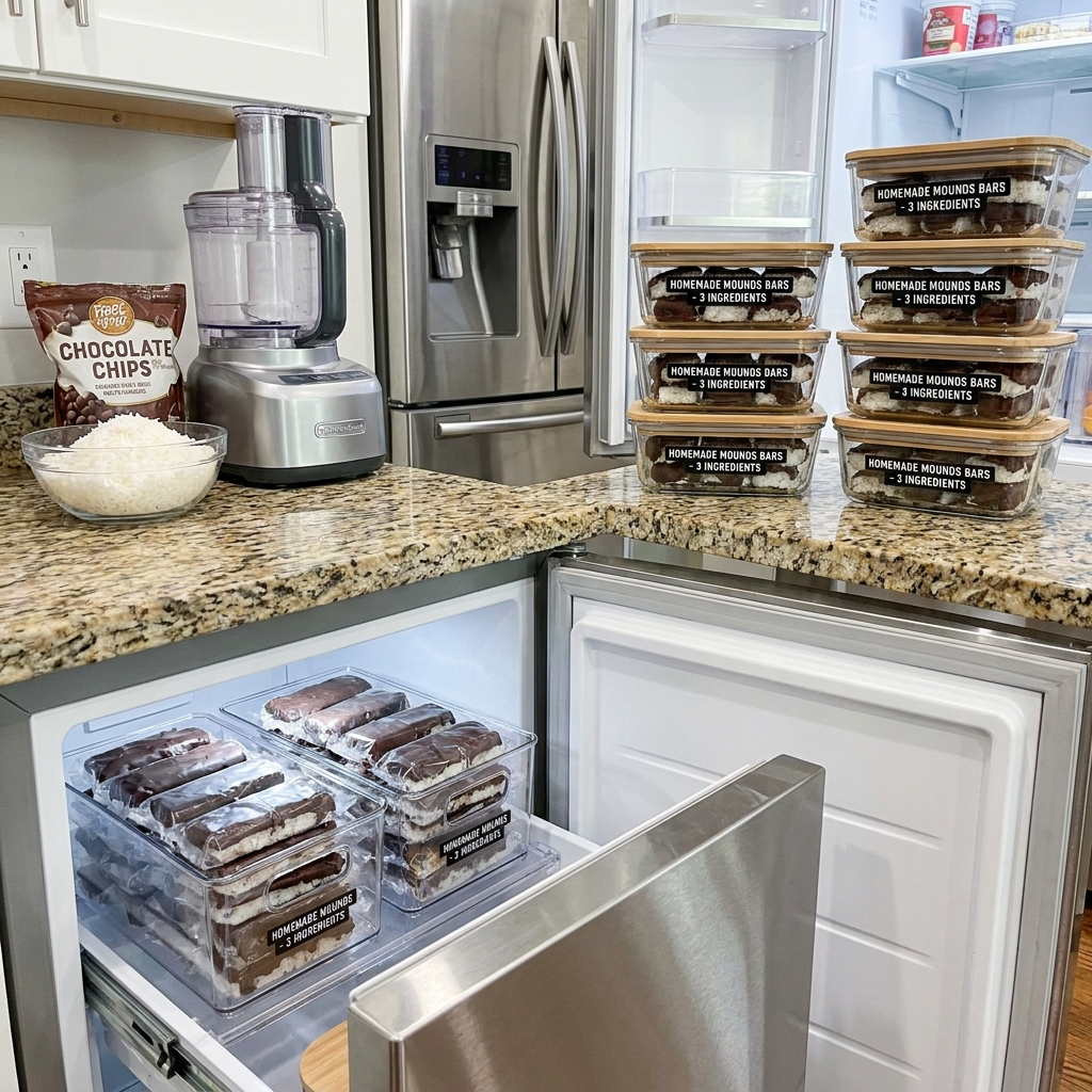 homemade mounds bars 3 ingredients
