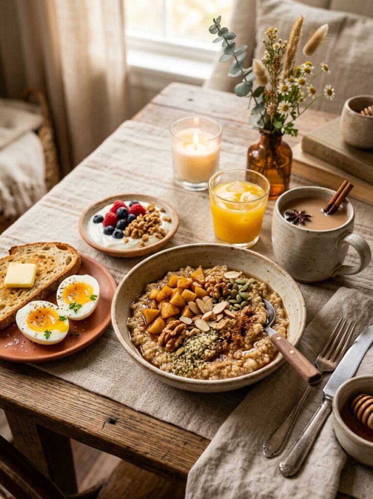 High Protein Apple Cinnamon Quinoa Bowl 15 Apple cinnamon quinoa bowl setup 202606021821