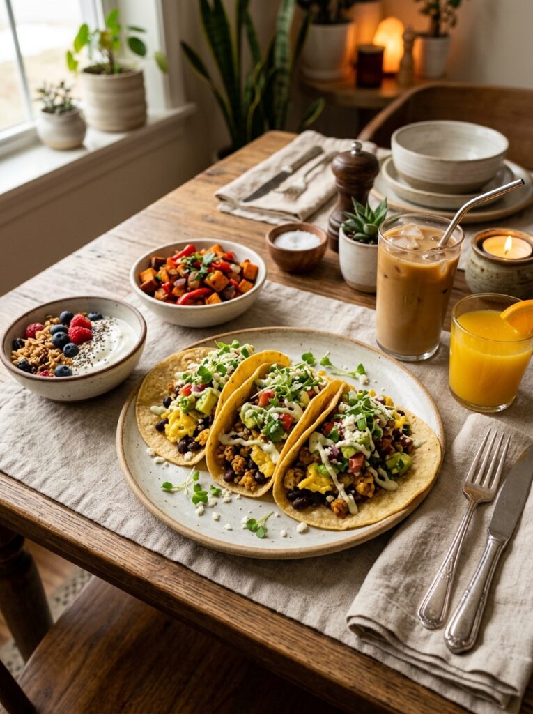 High Protein Avocado Salsa Breakfast Tacos: Ultimate Recipe Guide 15 Avocado salsa breakfast tacos setup 202605042114