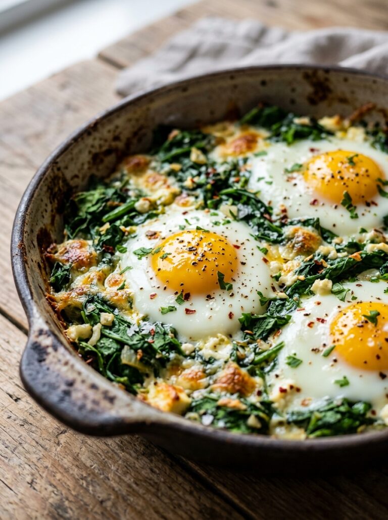 High Protein Baked Eggs With Spinach: A Delicious and Healthy Breakfast Recipe 17 Baked eggs with spinach 202605081309
