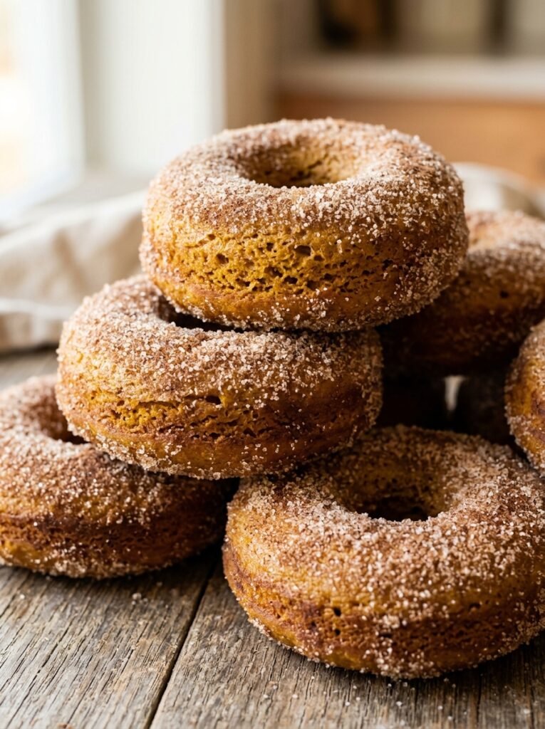 Baked Pumpkin Donuts with Cinnamon Sugar: Easy Fall Treat 1 Baked pumpkin donuts cinnamon sugar 202606071610