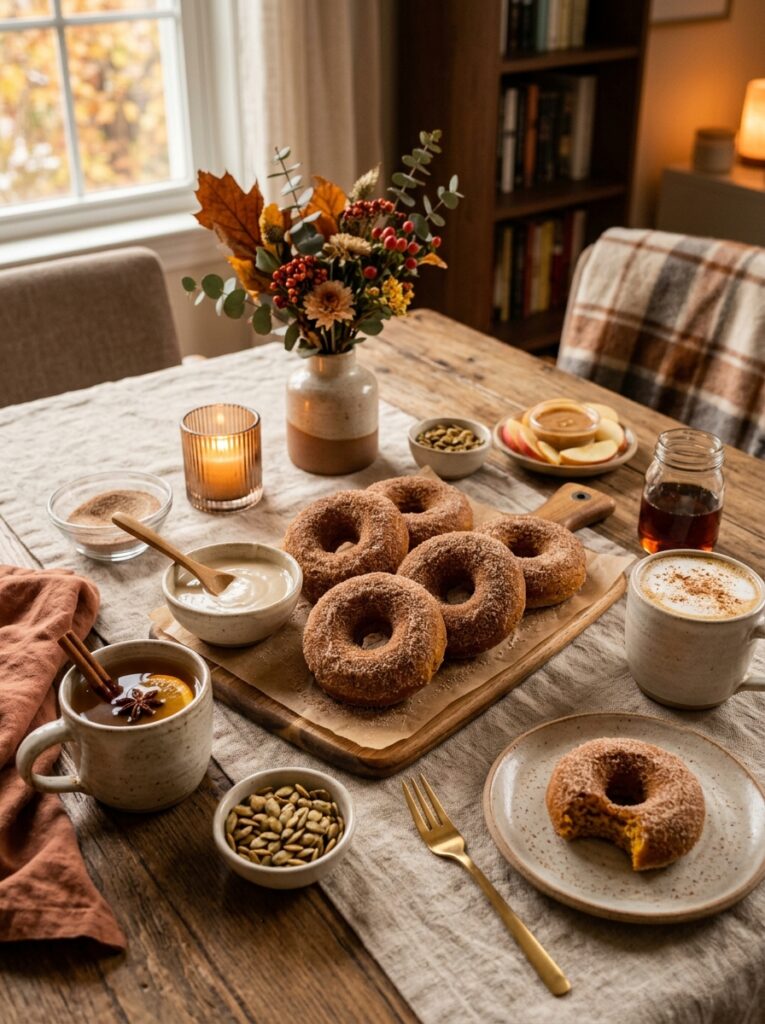 Baked Pumpkin Donuts with Cinnamon Sugar: Easy Fall Treat 4 Baked pumpkin donuts cinnamon sugar 202606071612