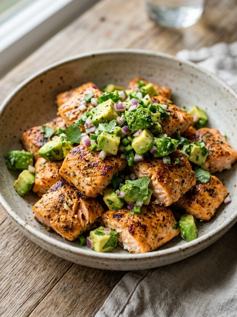 Baked salmon bites with avocado salsa: A Flavor-Packed, Easy Homemade Recipe 17 Baked salmon bites avocado salsa 202606081652