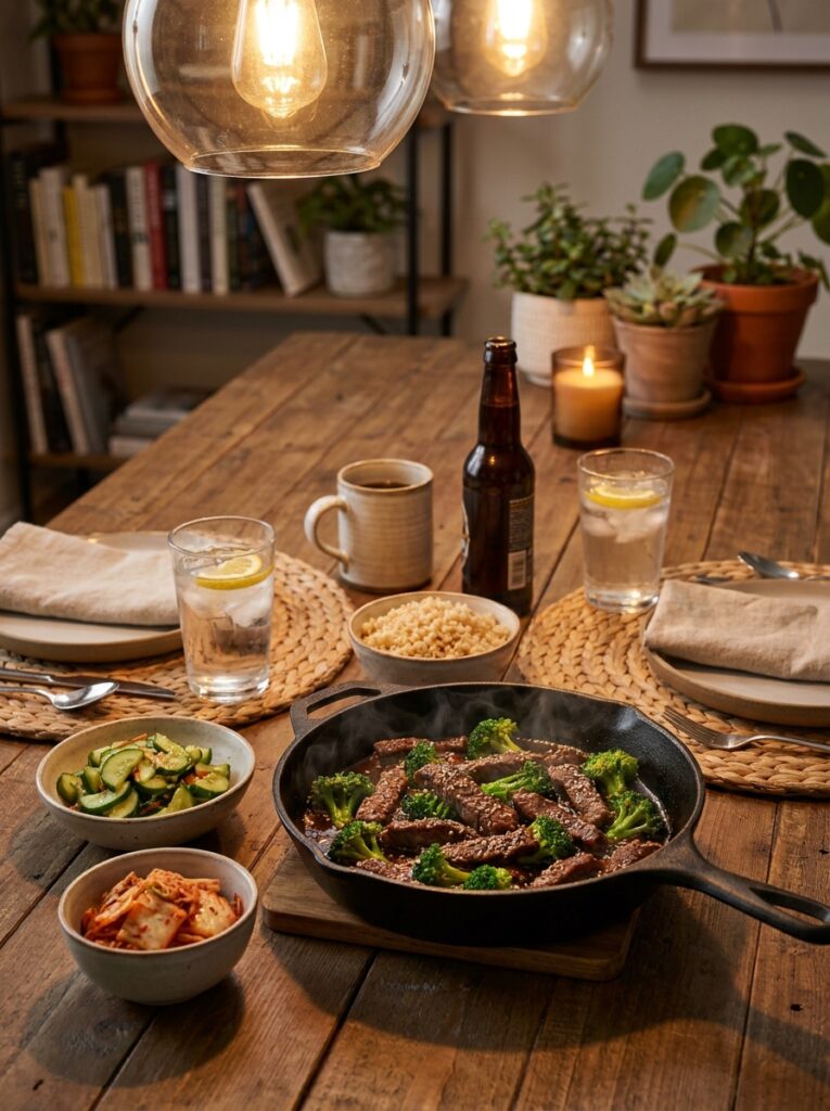 High Protein Beef Broccoli Skillet Recipe 15 Beef broccoli skillet side dishes 202605131638