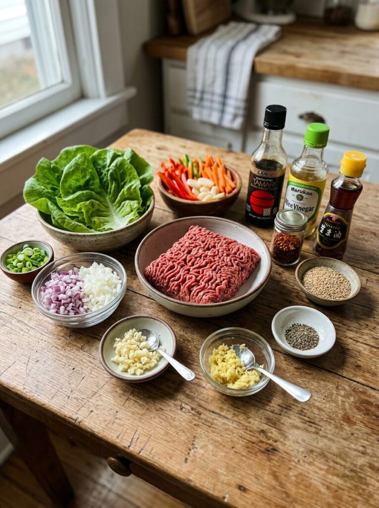 High Protein Beef Lettuce Wraps 13 Beef lettuce wraps ingredients a… 202605102301