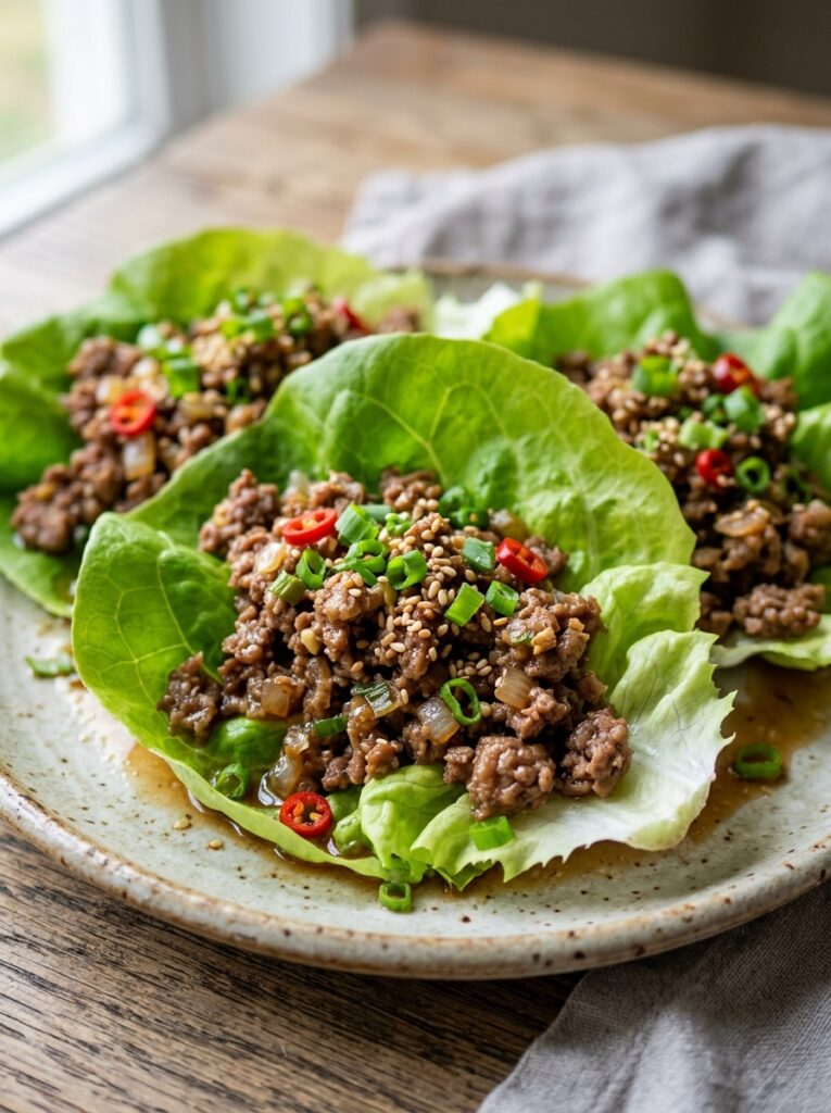 High Protein Beef Lettuce Wraps 12 Beef lettuce wraps recipe 202605102301
