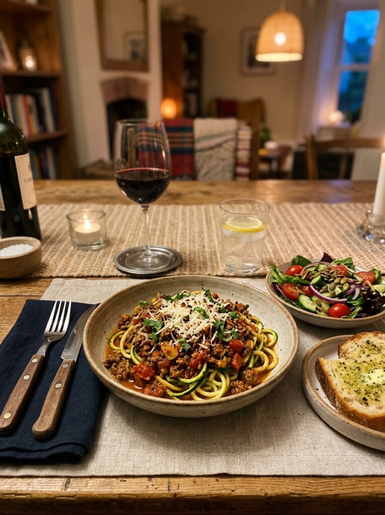 High Protein Beef Marinara Zucchini Noodles Recipe 15 Beef marinara zucchini noodles s… 202605231355