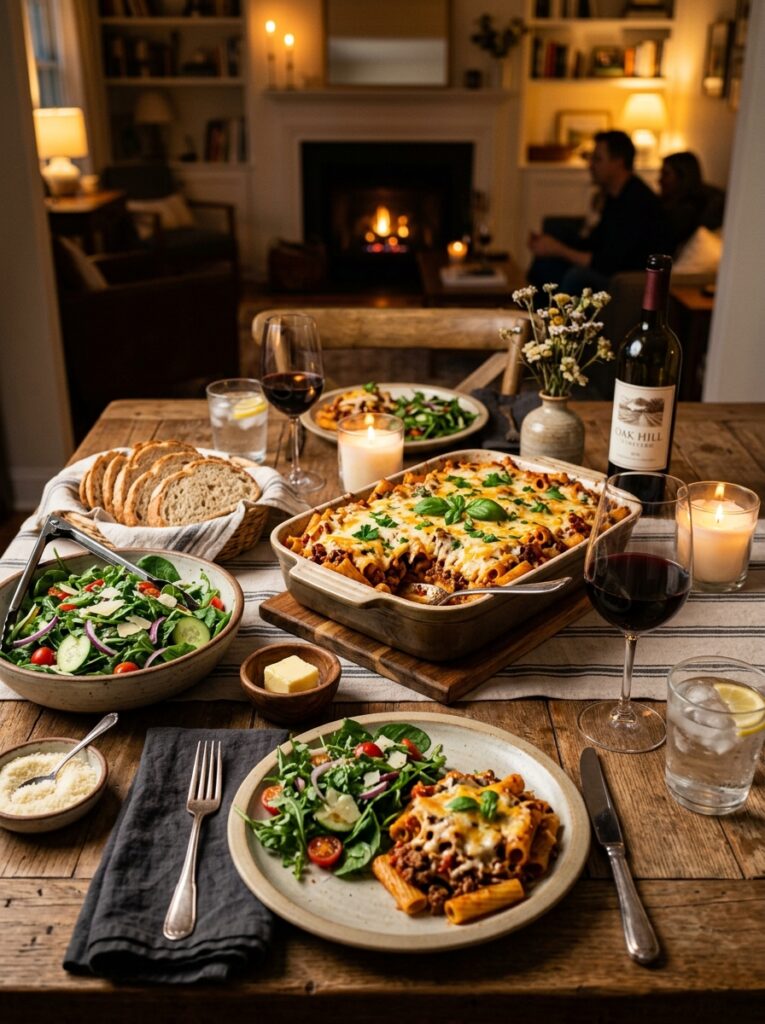 High Protein Beef Pasta Bake: A Hearty Homemade Recipe 15 Beef pasta bake side dishes 202605081120