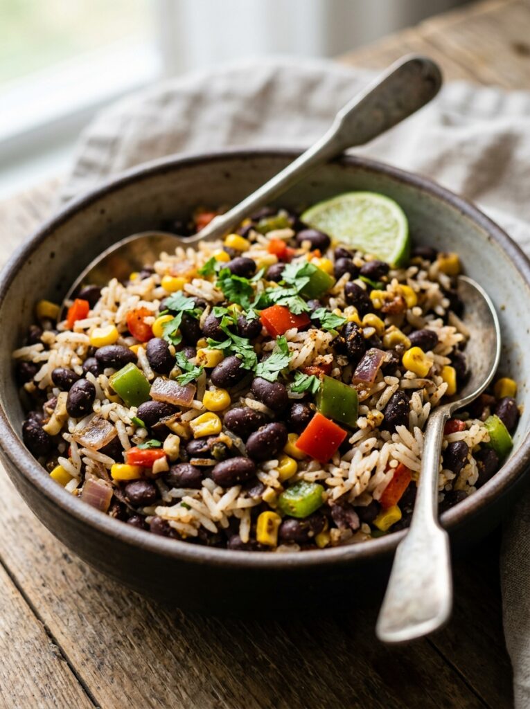 Cheap meal prep black beans rice 12 Black beans rice meal prep 202606121401