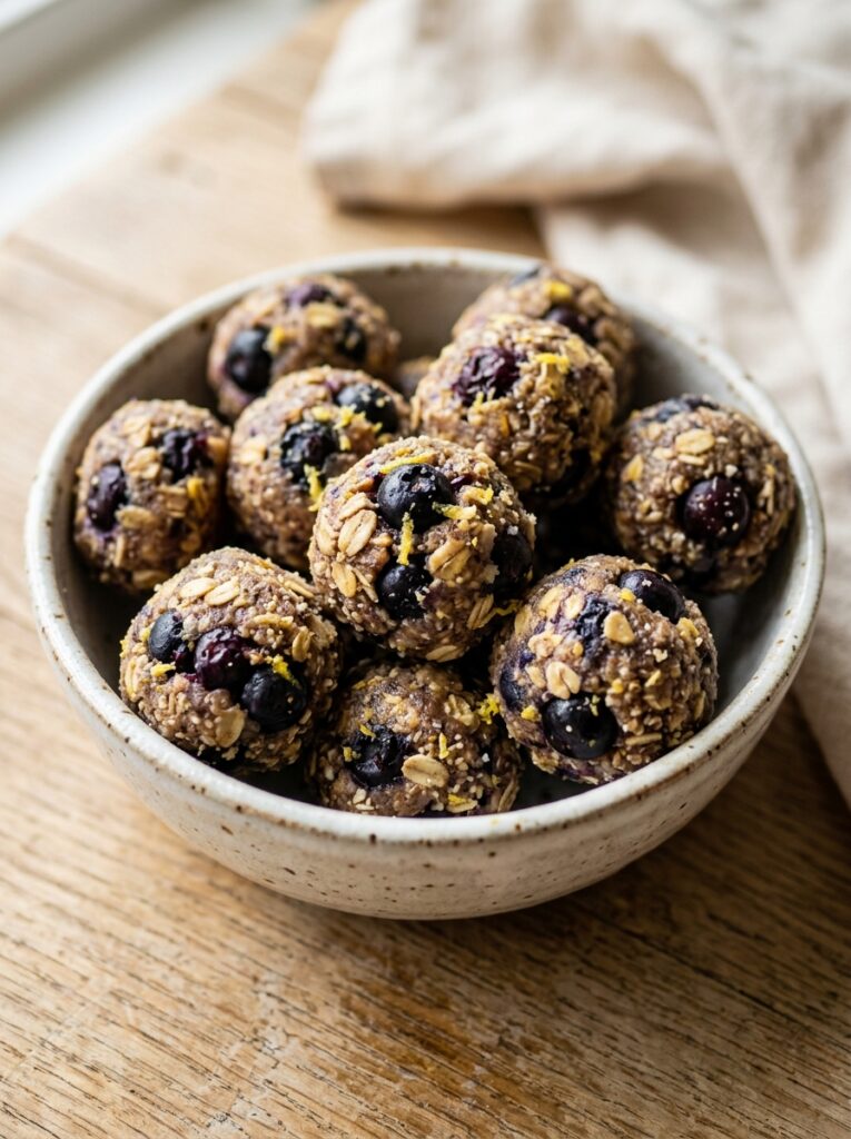 High Protein Blueberry Lemon Bites: The Ultimate Healthy Snack Recipe 12 Blueberry lemon bites recipe 202605121520