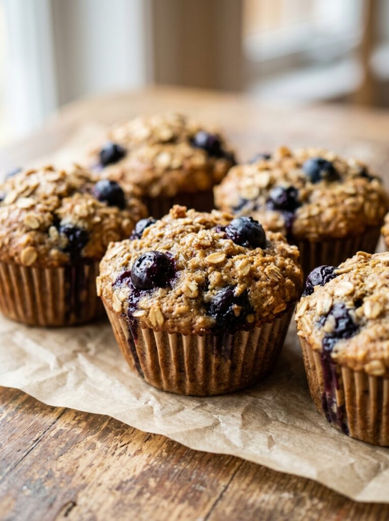 high protein blueberry oatmeal muffins 12 Blueberry oatmeal muffins recipe 202605121515