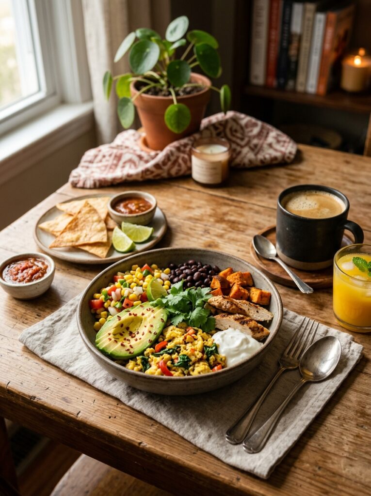 High Protein Breakfast Burrito Bowl: The Ultimate Guide 15 Breakfast burrito bowl setup 202605251344