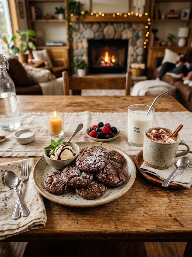 Fudgy Brownie Cookies Crinkle Top: The Ultimate Homemade Recipe 15 Brownie cookies with side dishes 202606111505