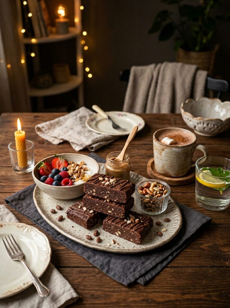 High Protein Brownie Protein Bars: The Ultimate Homemade Recipe 15 Brownie protein bars setup 202605211214