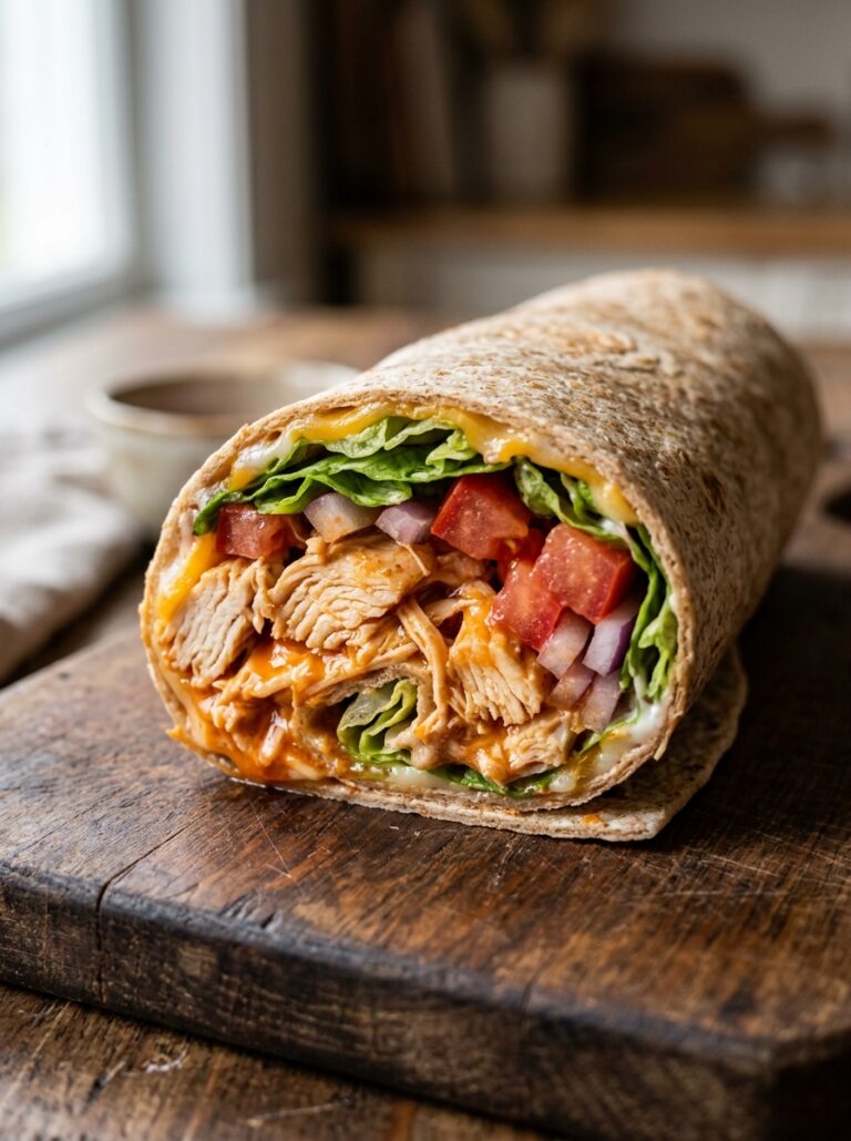 high protein buffalo chicken lunch wrap: Easy Recipe 17 Buffalo chicken lunch wrap 202605051935