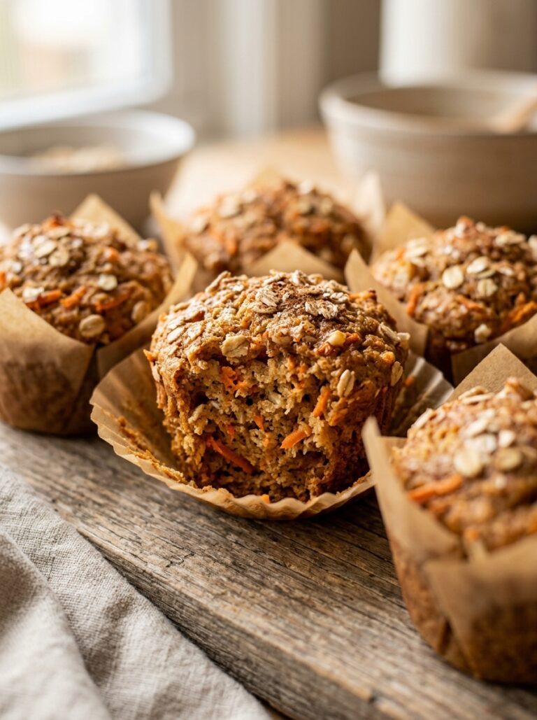 High Protein Carrot Cake Muffins 17 Carrot cake muffins with ingredi… 202605142203