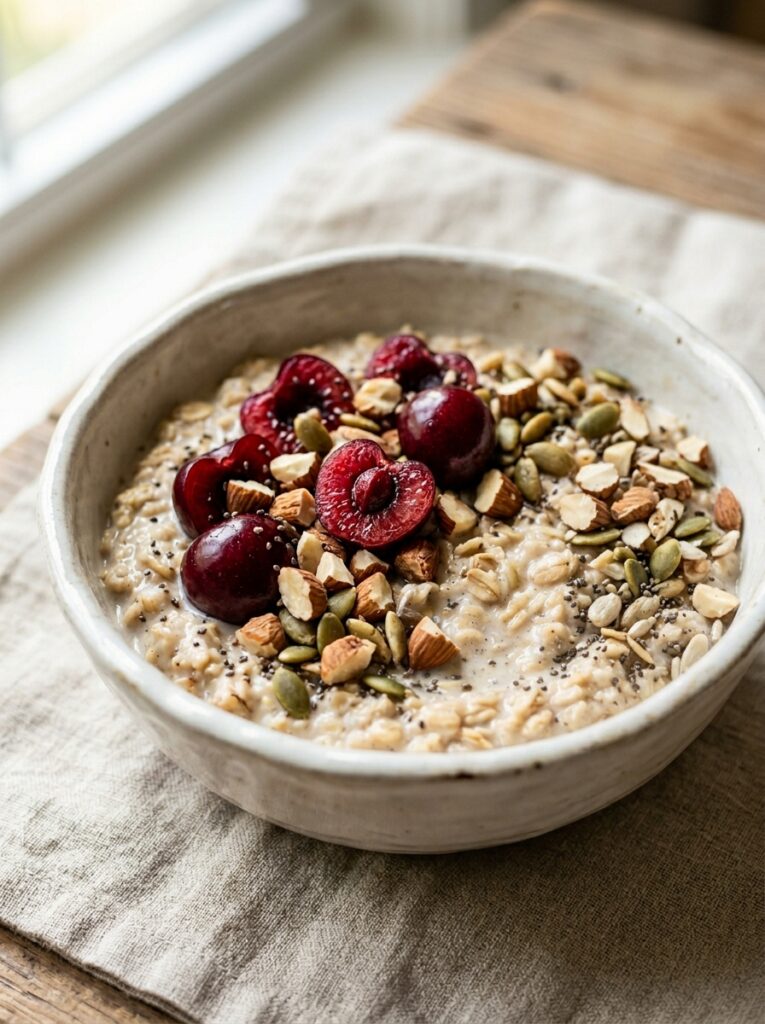 high protein cherry vanilla oats: The Ultimate Healthy Breakfast Recipe 1 Cherry vanilla oats recipe 202605291346