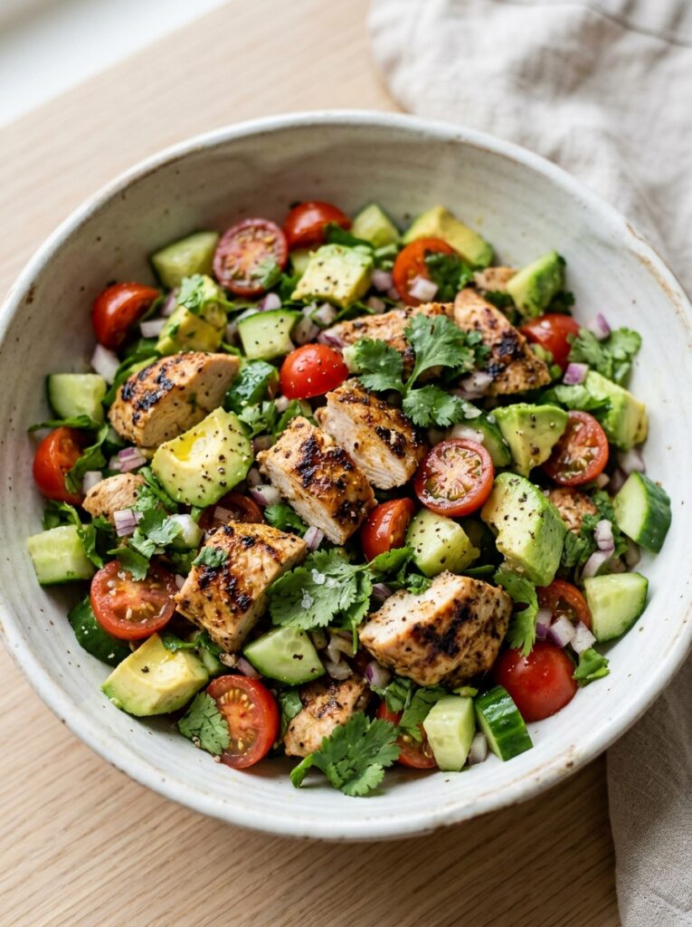 Home 2 Chicken avocado chopped salad 202605311515