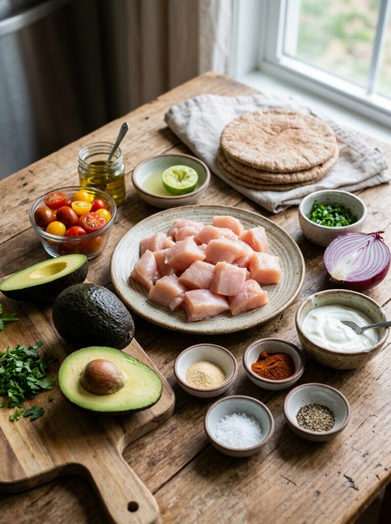 High Protein Chicken Avocado Pita: The Ultimate Healthy and Delicious Wrap 13 Chicken avocado pita ingredients… 202605051727
