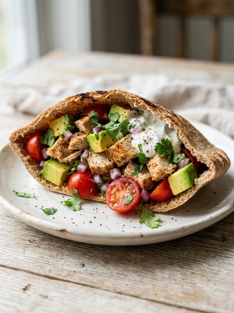 High Protein Chicken Avocado Pita: The Ultimate Healthy and Delicious Wrap 17 Chicken avocado pita recipe 202605051724