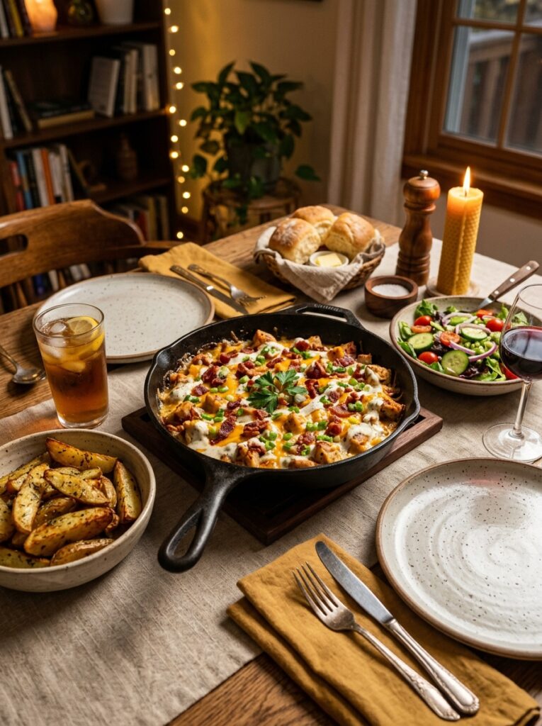 5 ingredient chicken bacon ranch skillet 15 Chicken bacon ranch skillet setup 202606121332