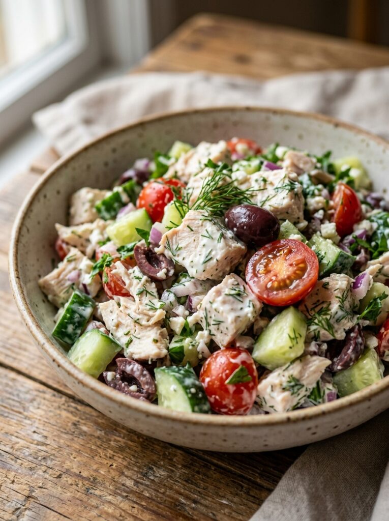 high protein chicken greek yogurt salad recipe 12 Chicken greek yogurt salad 202605301536
