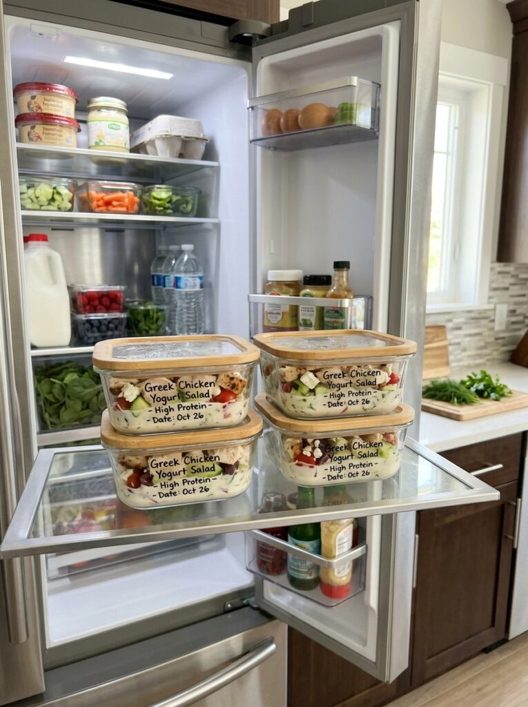 high protein chicken greek yogurt salad recipe 16 Chicken greek yogurt salad conta… 202605301537