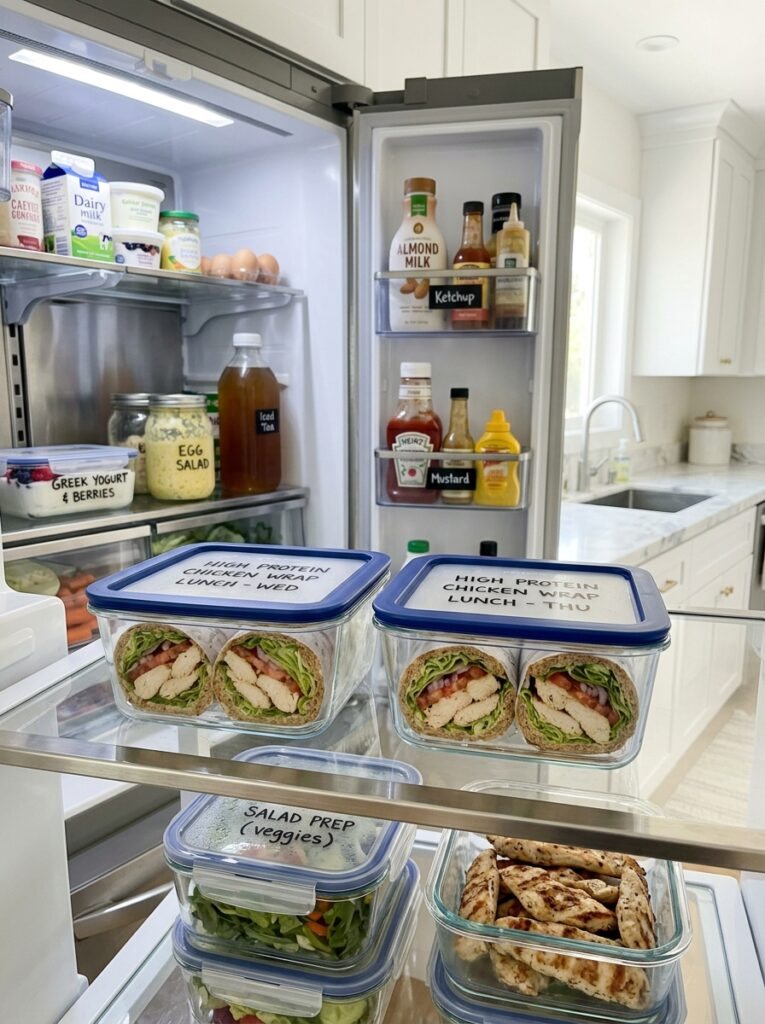 High Protein Chicken Lettuce Sandwich: Easy Homemade Recipe 16 Chicken lettuce sandwich fridge … 202605102256