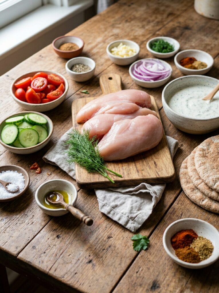 Chicken ranch pita ingredients a… 202605021249