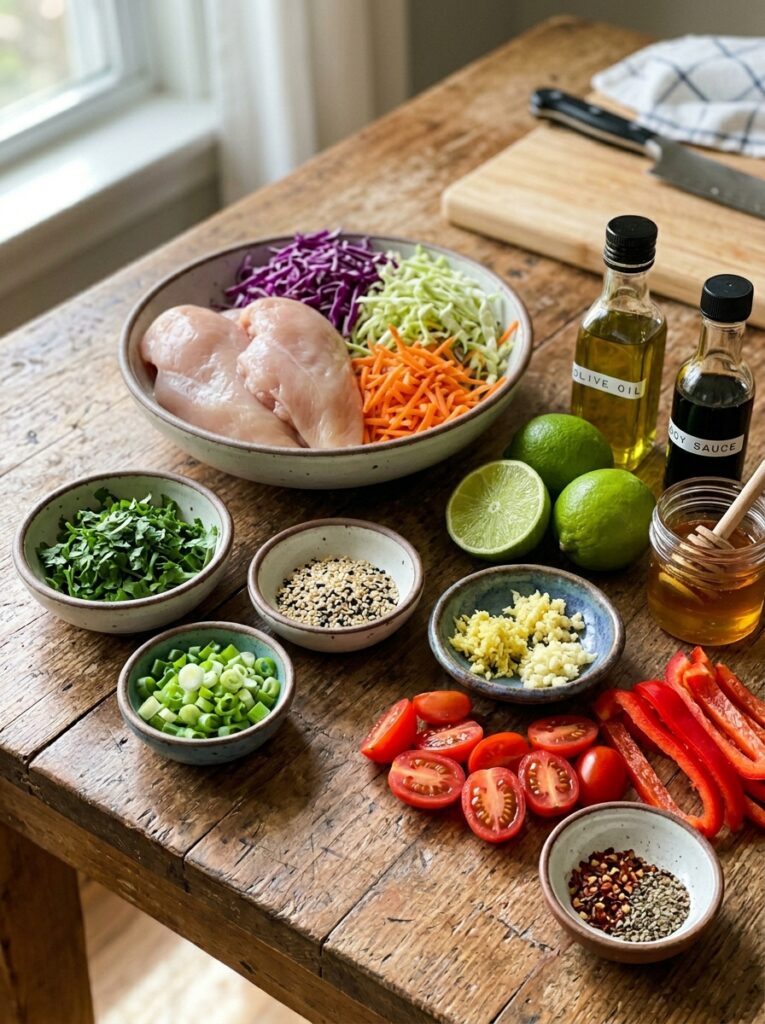 High Protein Chicken Slaw Salad: A Complete Guide to Making It at Home 13 Chicken slaw salad ingredients a… 202605251403