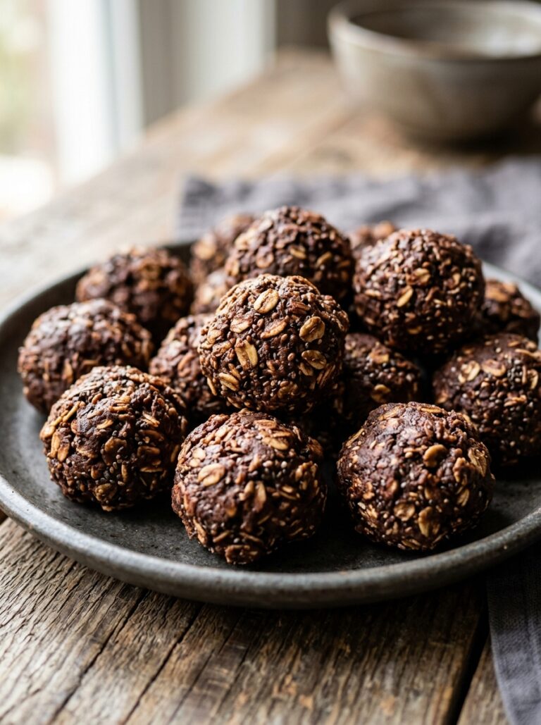 high protein chocolate oat bites 17 Chocolate oat bites with ingredi… 202605051702