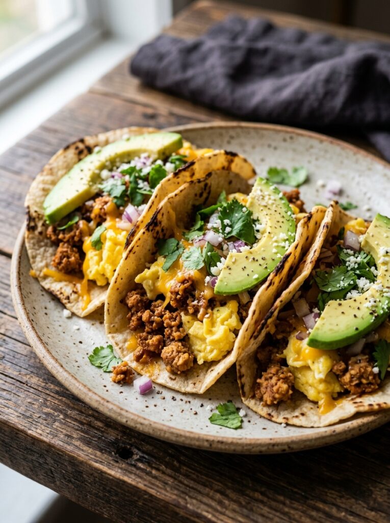 High Protein Chorizo Breakfast Tacos: A Halal/Tex-Mex Inspired Recipe 12 Chorizo breakfast tacos recipe 202605062032