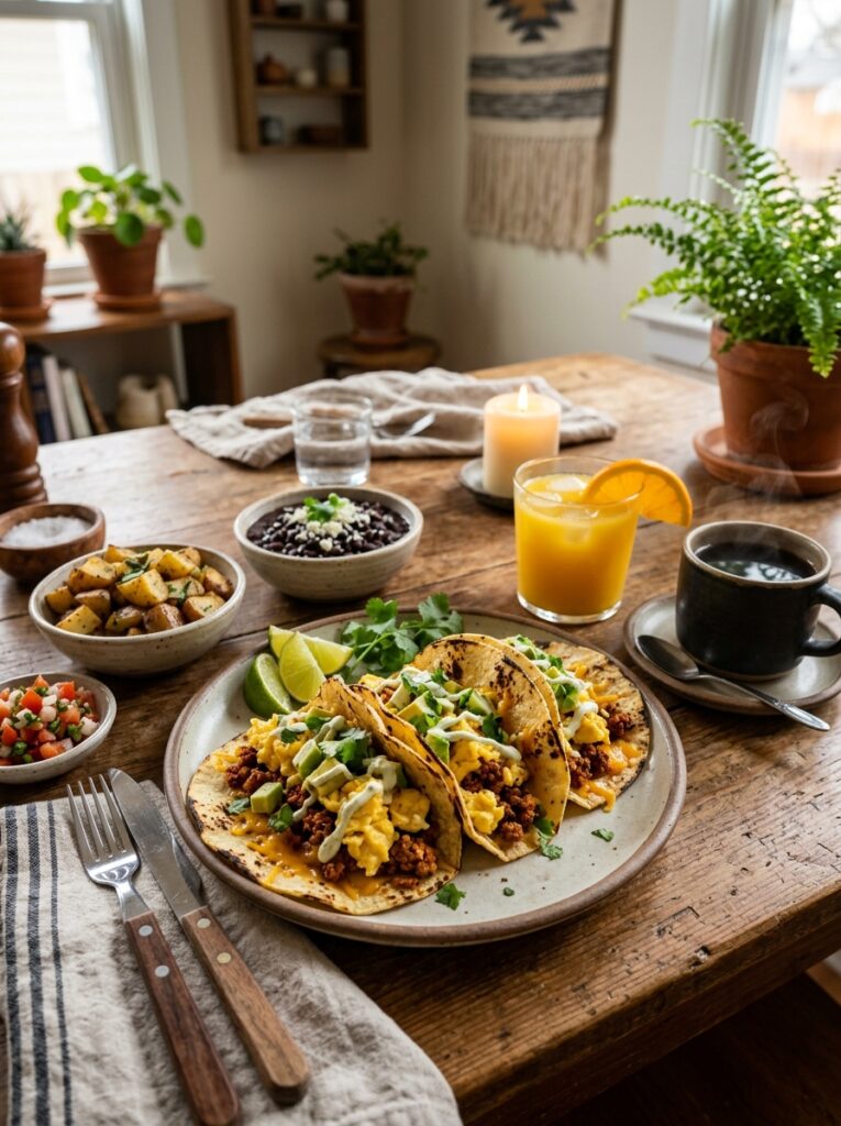 High Protein Chorizo Breakfast Tacos: A Halal/Tex-Mex Inspired Recipe 15 Chorizo breakfast tacos side dishes 202605062033