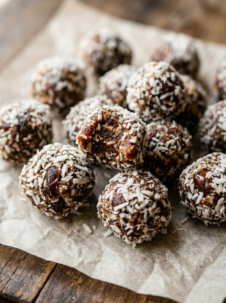 High Protein Coconut Date Bites 12 Coconut date bites recipe 202605062042