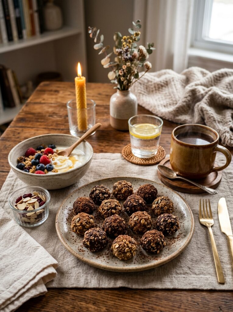 High Protein No Bake Cookie Bites Recipe 15 Cookie bites with side dishes 202605042138