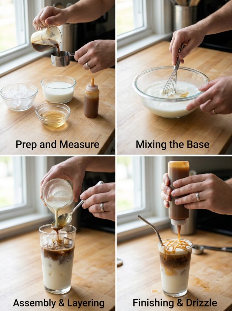 Iced caramel macchiato Starbucks copycat 14 Cooking Iced Caramel Macchiato C… 202606101901