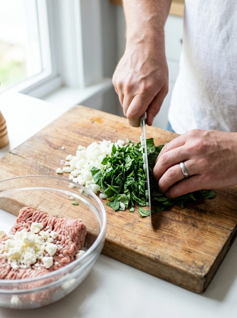 High Protein Burger Patties and Veggies: Ultimate Guide to Juicy, Lean Homemade Burgers 14 Cooking burger patties and veggies 202605221538
