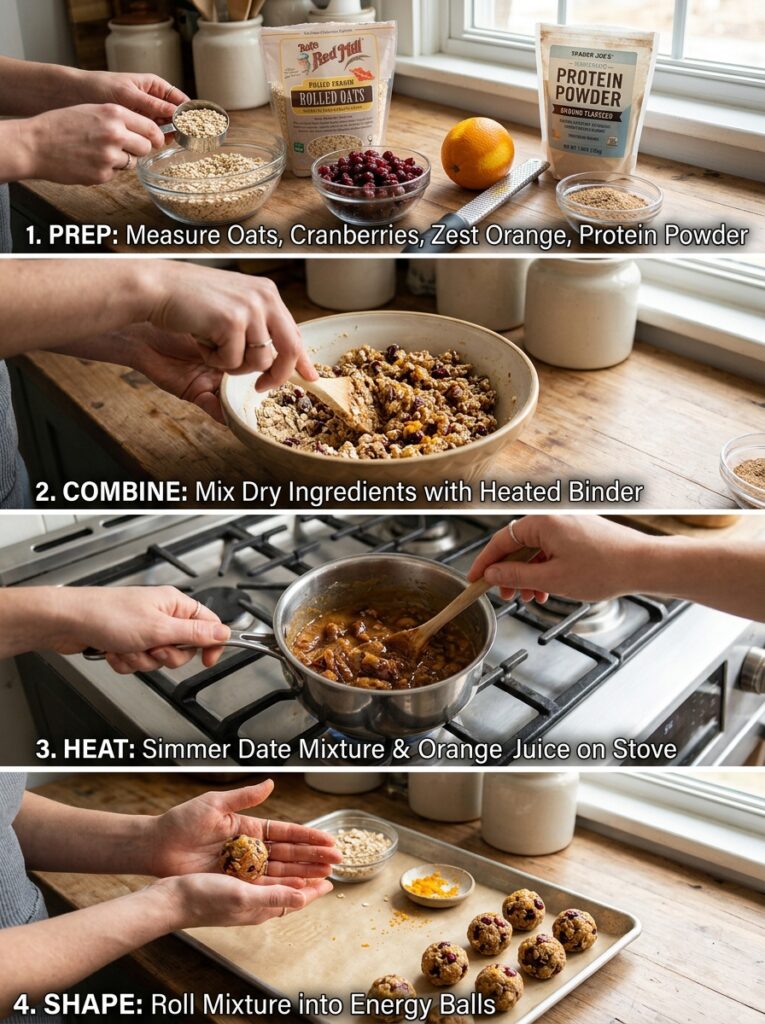 High Protein Cranberry Orange Energy Balls: The Ultimate Homemade Snack 14 Cooking energy balls step by step 202605021241