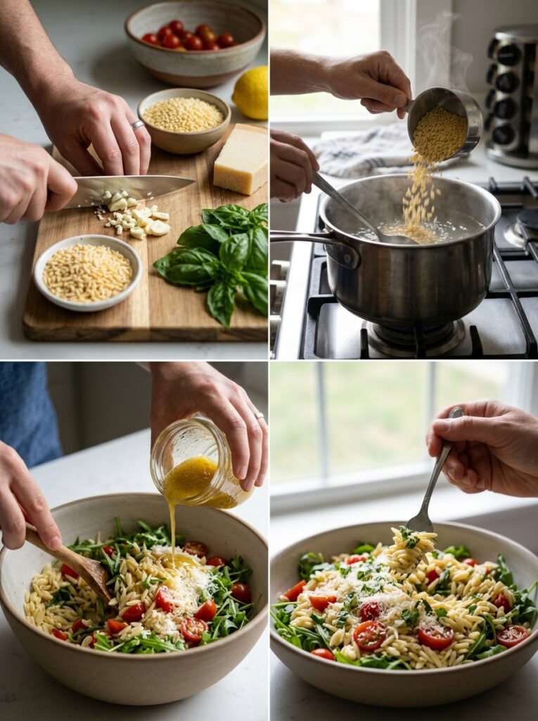 Garlic Parmesan Orzo Summer Salad Recipe 14 Cooking garlic parmesan orzo salad 202606041607
