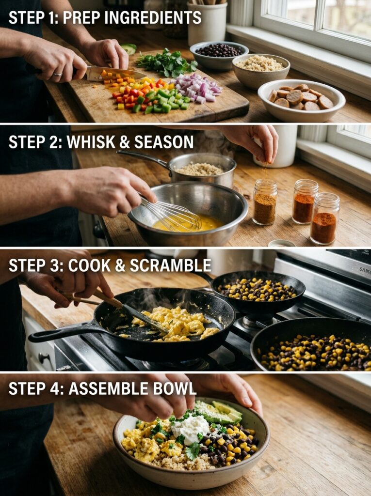 High Protein Breakfast Burrito Bowl: The Ultimate Guide 14 Cooking high protein breakfast b… 202605251343