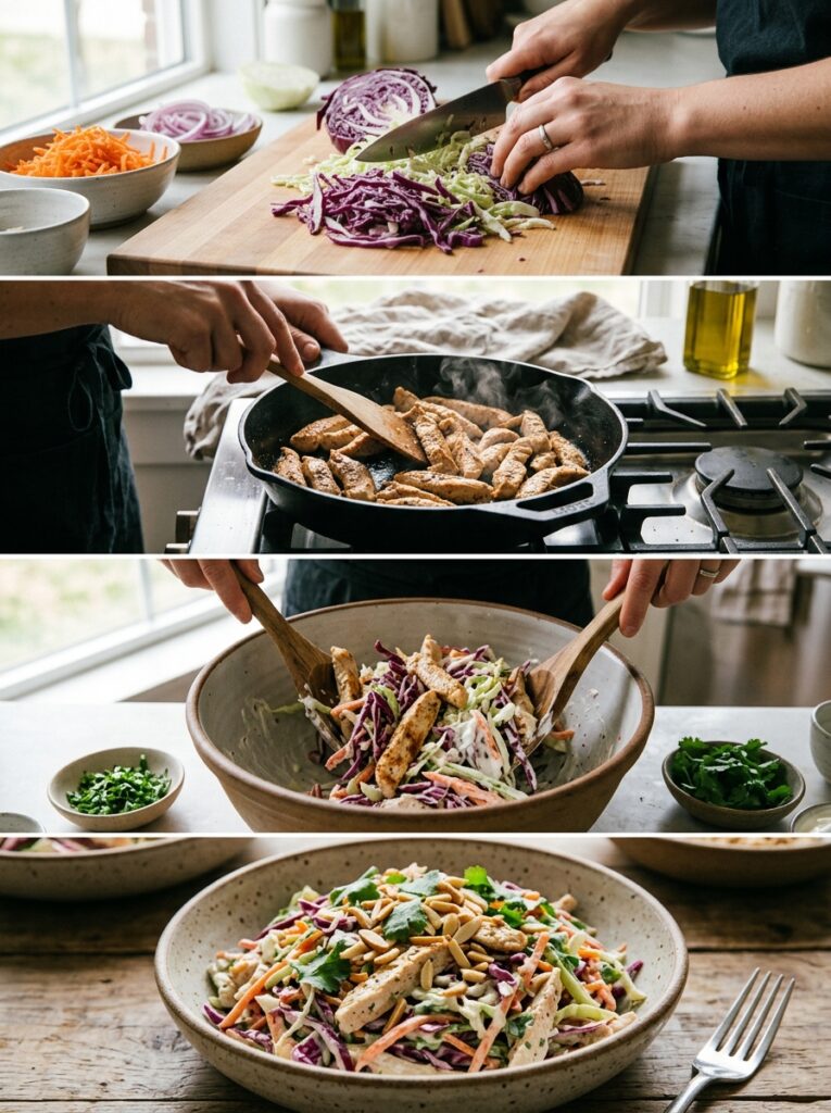 High Protein Chicken Slaw Salad: A Complete Guide to Making It at Home 14 Cooking high protein chicken salad 202605251403