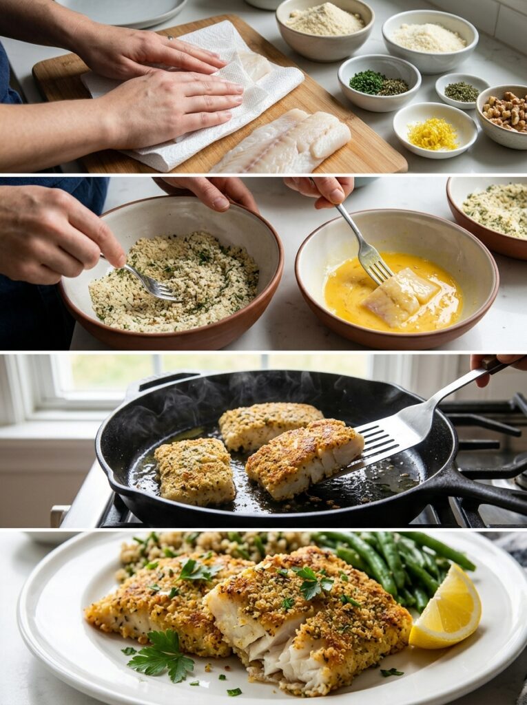 high protein crusted cod dinner 14 Cooking high protein cod dinner 202605301906