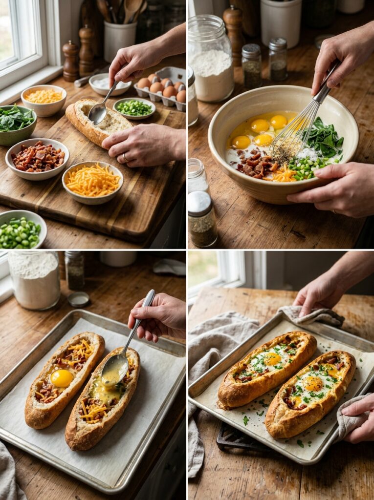 high protein breakfast egg boats 14 Cooking high protein egg boats 202605102239