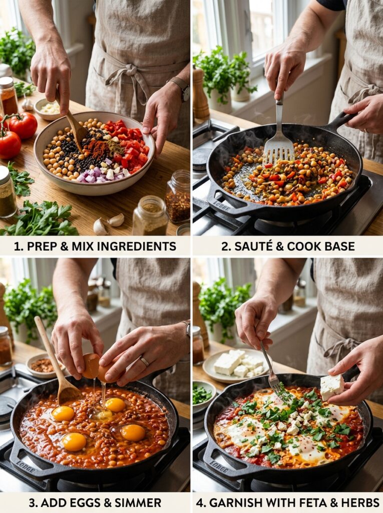 Cooking high protein shakshuka feta 202605081935