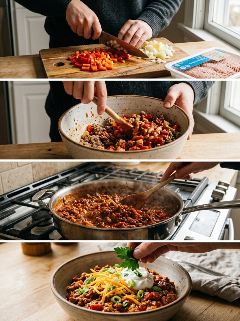 Cooking high protein sloppy joe 202605102234