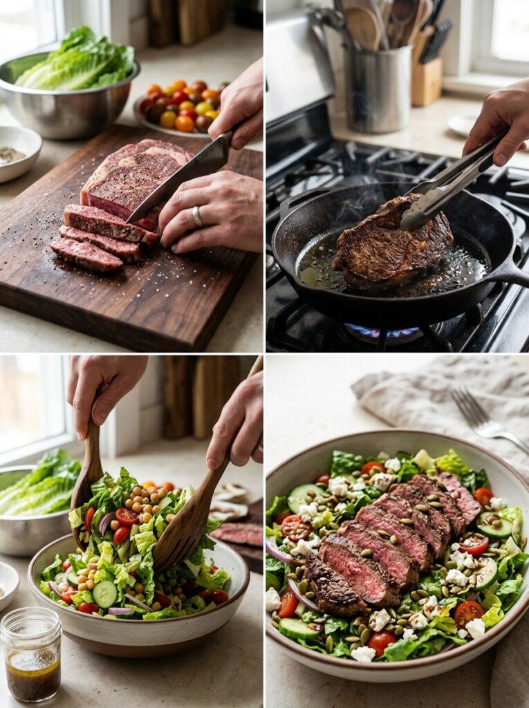 High Protein Steak Salad Bowl: A Complete Guide to a Nutritious Meal 14 Cooking high protein steak salad 202605101209